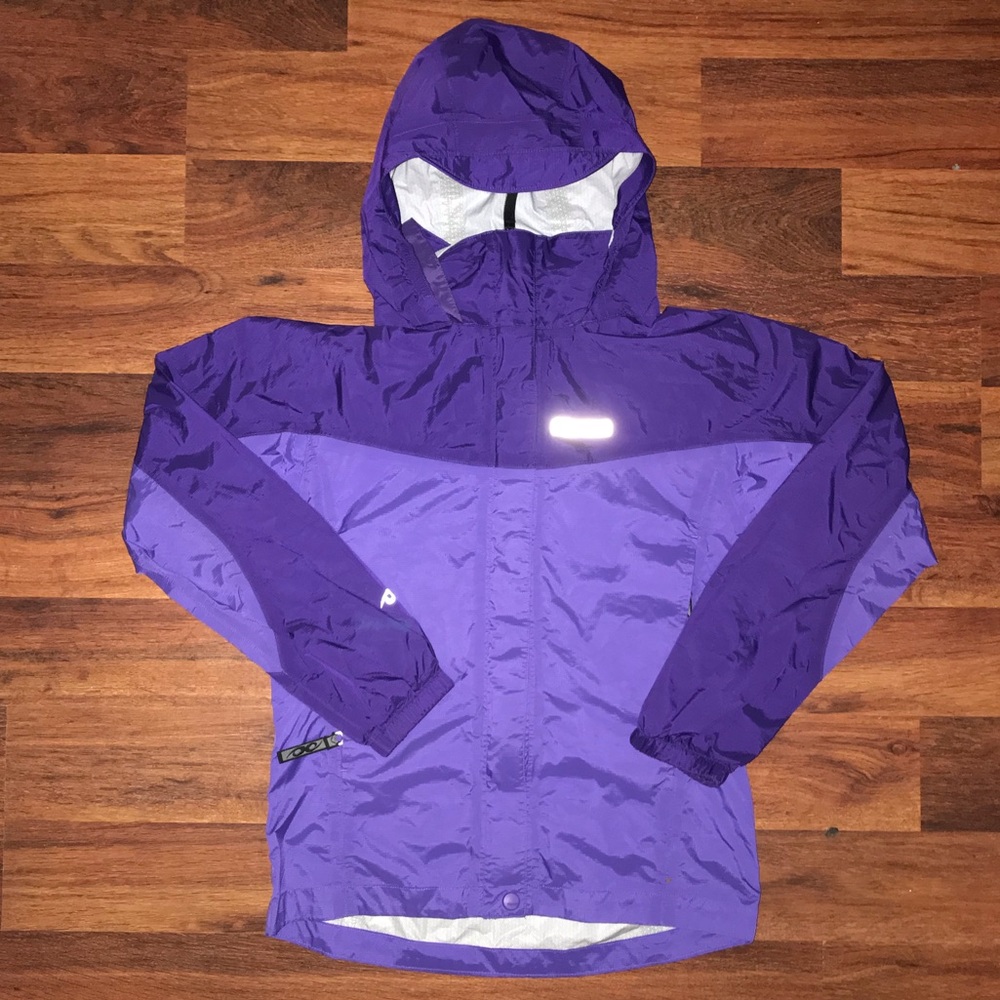Purple rain jacket